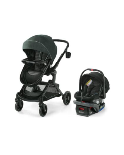 Carrito + Baby Seat Graco Modes Nest DLX 3 en 1 Raven