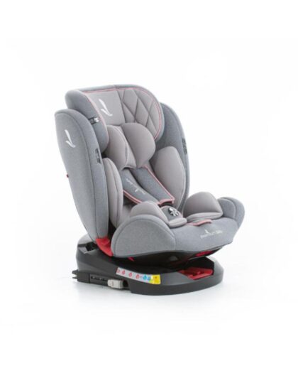 Asiento para Auto Premium Baby Twist 360° 2.0 Gris/Rosa