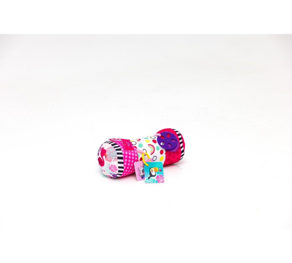 Almohada Rodillo de Estimulación Premium Baby Unicornio Rosa