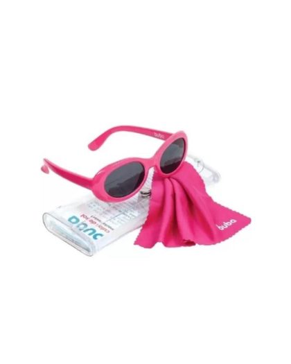 Lentes de Sol buba c/Marco Flexible Rosa 3-36m