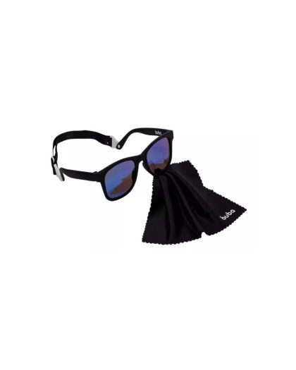 Lentes de Sol buba c/Marco Flexible y Correa Negro 3-36m