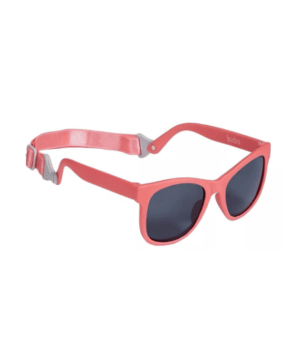Lentes de Sol buba c/Marco Flexible y Correa Rosa 3-36m