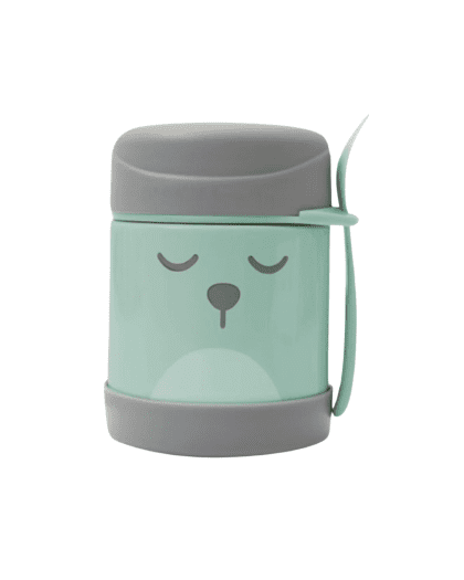 Pote Térmico buba Antiderrame 320ml c/Diseño Osito Verde