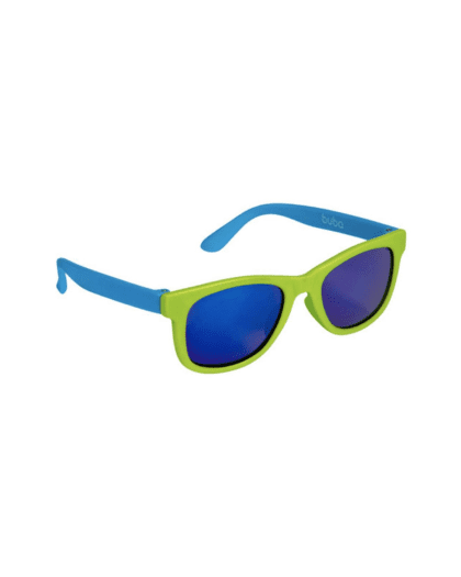 Lentes de Sol buba c/Marco Flexible Verde/Azul 3-36m
