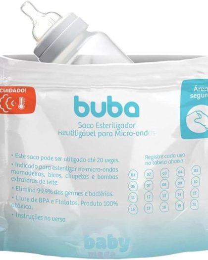 Pack de 6 Bolsas Esterilizadoras buba p/Microondas