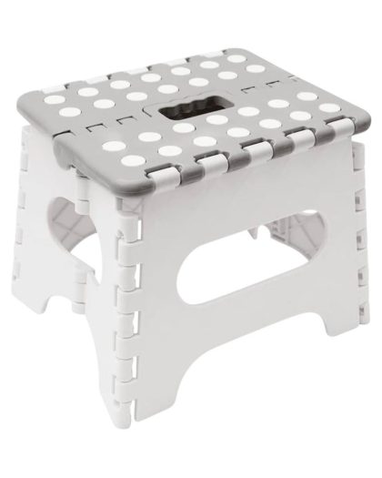 Banqueta Plegable Buba Multiuso Gris