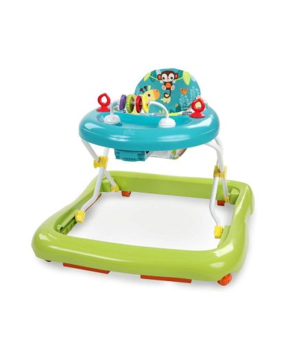 Andador Plegable Bright Starts Giggling Safari Verde