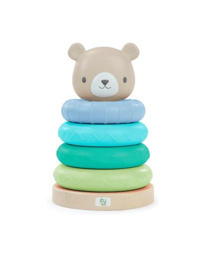 Juguete Apilador Ingenuity Cutie Stacks, Nate El Oso
