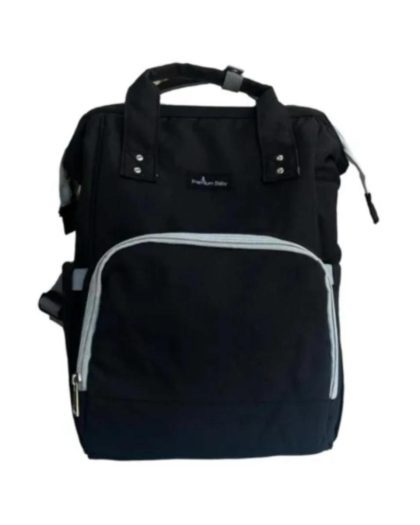 Mochila Maternal Premium Baby Negra con Cambiador