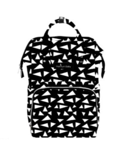 Mochila Maternal Negra c/ Diseño Premium Baby con Cambiador