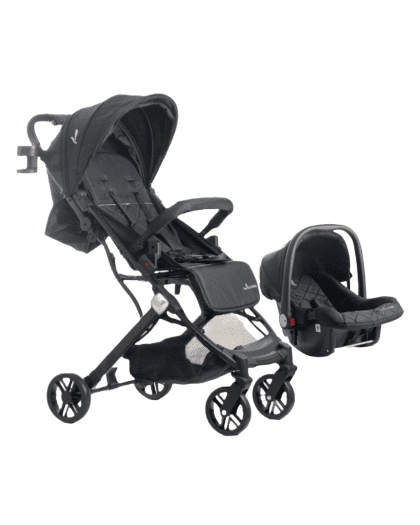 Carrito Ultracompacto Premium Baby c/ Baby Seat (sin Base) Argus Negro
