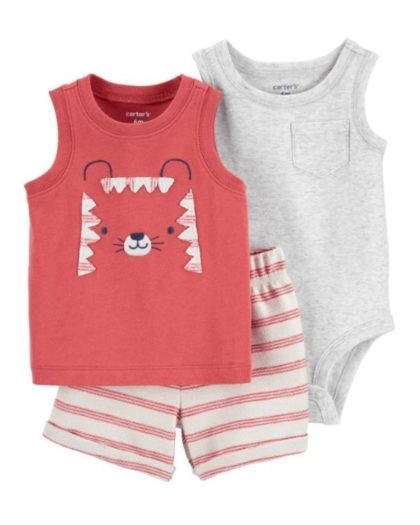 Carter´s Set 3pz Oso Body/Short