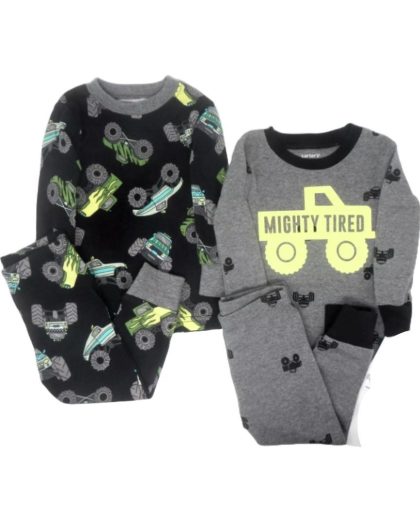Carter´s Pack de 2 Pijamas 4pz Tractor