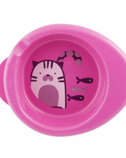 Plato Chicco Termo Rosa 6M