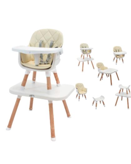 Silla para Comer Premium Baby Executive 5 en 1 Arena