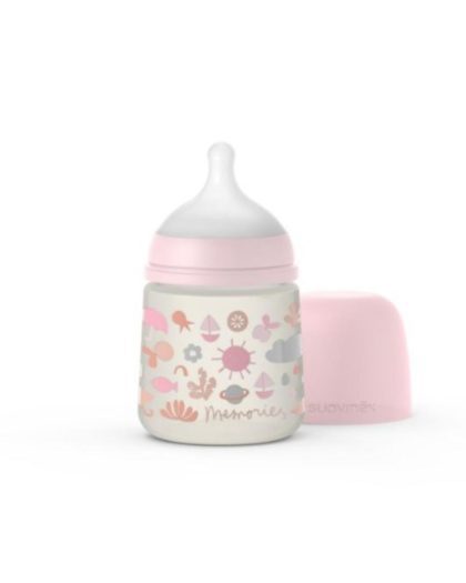 Biberon Fisiologico Suavinex Memories Rosa 150Ml