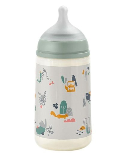 Biberón Fisiológico Suavinex A Walk 270Ml Verde