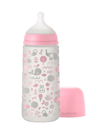 Biberon Fisiologico Suavinex SX Pro Memories Rosa 360Ml