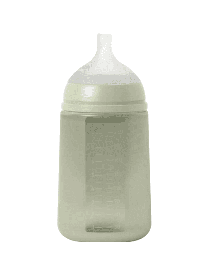 Biberón Fisiologico Suavinex 240 ml. Silicona SX PRO Verde