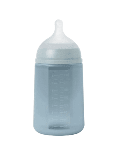 Biberón Fisiologico Suavinex 240 ml. Silicona SX PRO Azul