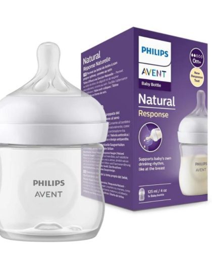 Biberon Natural Response Transparente Philips Avent 125ml