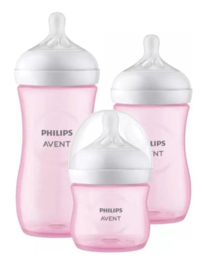Set de 2 Biberones Natural Response Rosa Philips Avent 120/240ml/330ml