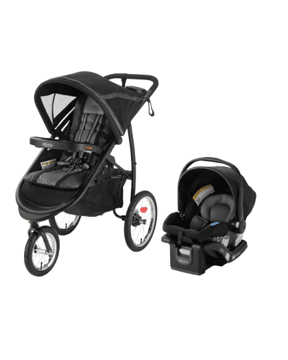 Carrito + Baby Seat Graco Fast Action Jogger Gotham