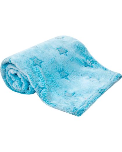 Mantita Ultra-suave buba de 75cm Estrella Azul