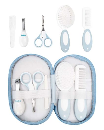 Kit de Cuidado de 8 piezas buba c/ Estuche Azul