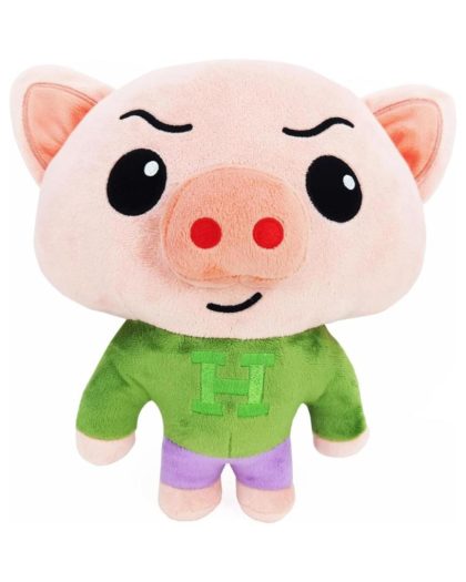 Peluche Musical Hoggie, el Cerdito Enojon de Plim Plim 30cm