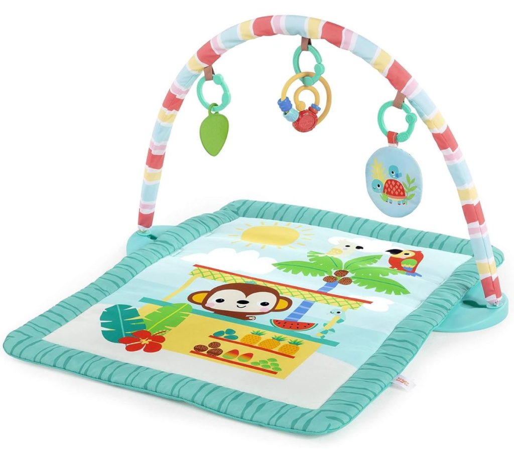 Gimnasio De Actividades Bright Starts Tiki Toy Bar Azul
