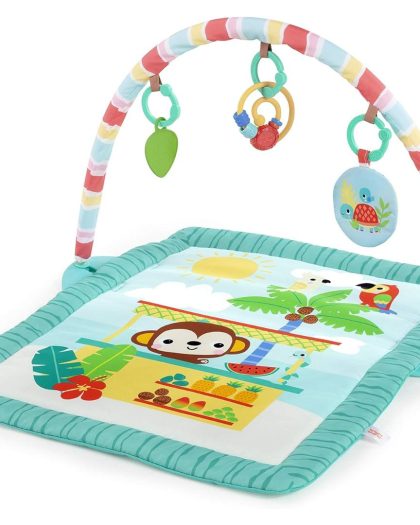 Gimnasio De Actividades Bright Starts Tiki Toy Bar Azul