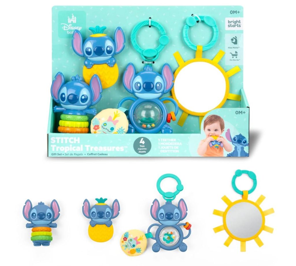 Set de regalo Bright Starts Stitch Tropical Treasures
