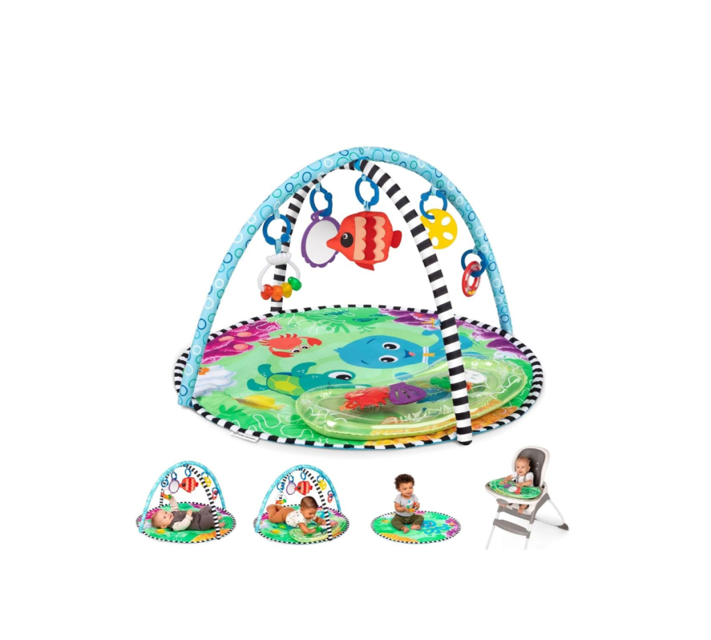 Gimnasio 4 en 1 Baby Einstein Sea Floor Explorers c/Alfombra de Agua