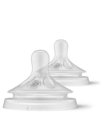 Pack x 2 Tetinas p/ Biberon Natural Response Philips Avent T3 Flujo Medio +1m