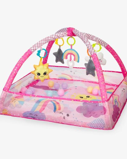 Gimnasio Pelotero Premium Baby  c/ Actividades Rosa
