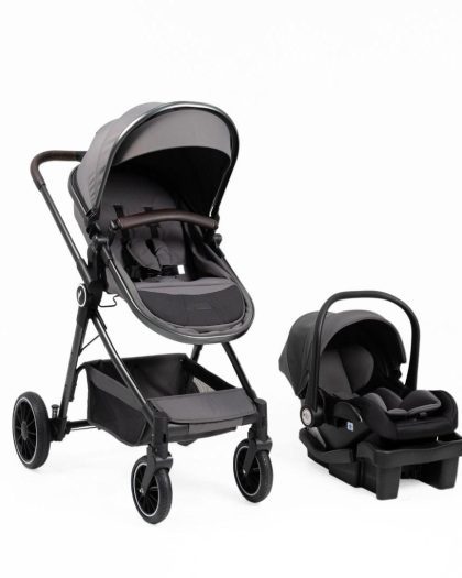 Carrito Moises Premium Baby con Baby Seat c/base Mike Gris