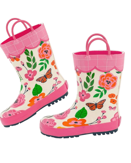 Bota De Lluvia Stephen Joseph Mariposa