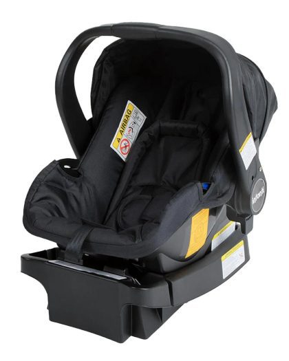 Asiento de bebe Infanti Nido c/Base para el Auto Negro