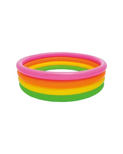Piscina Inflable Intex de 4 anillos xxxx Lts. Multicolor