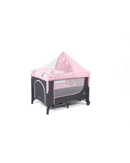 Cuna Corral Colecho Premium Baby Madison Plus Rosa