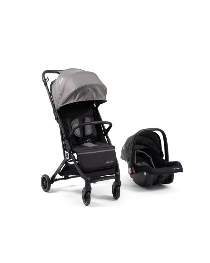 Carrito Compacto Premium Baby Tipo Maleta c/Baby Seat Luca Gris