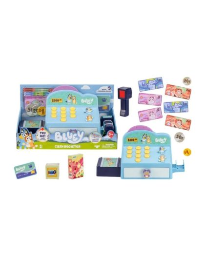 Caja Registradora Bluey con Accesorios