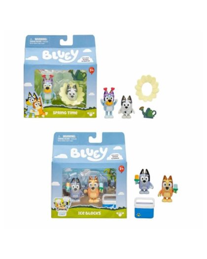 Figura Bluey Pack de 2 Personajes Surtidos s13