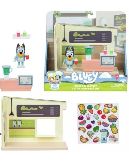 Figura Bluey Mini Playset Tienda de Limonada con Accesorios