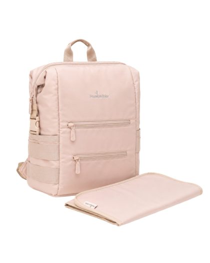 Mochila Pañalera Premium Baby Dahlia Rosa