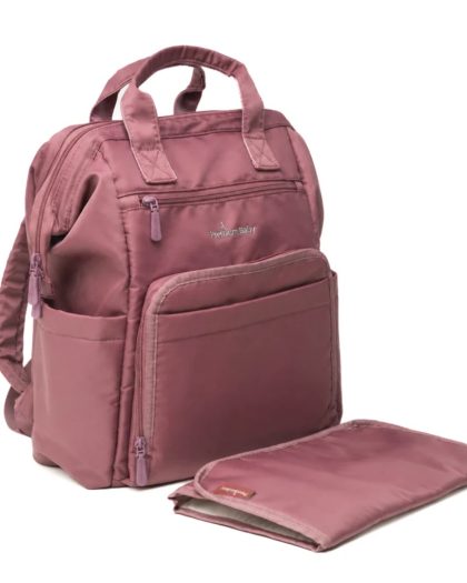 Mochila Pañalera Premium Baby Clara Berry