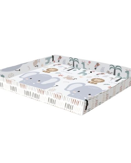 Alfombra de Juego Plegable Premium Baby con bordes Diseño de Animales