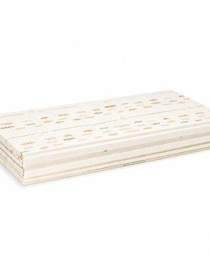 Alfombra de Juego Plegable Premium Baby con bordes Diseño de Hojas