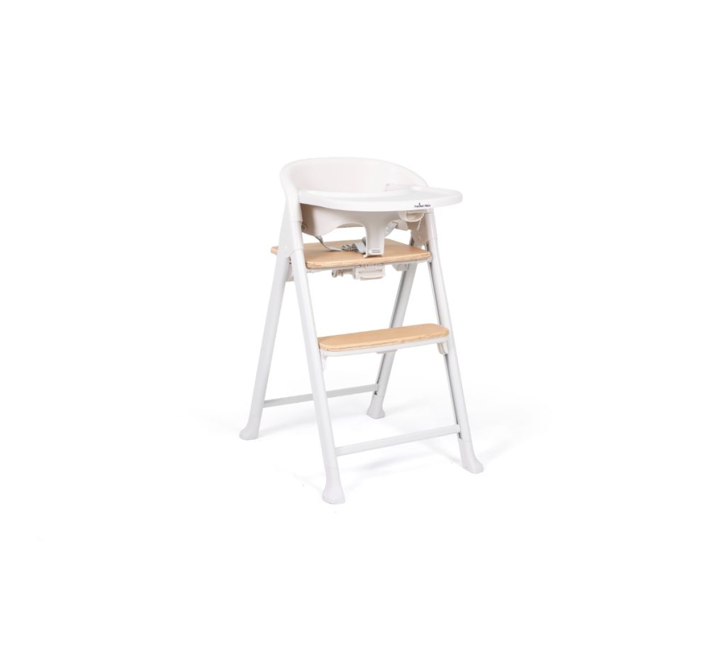 Silla de Comer Premium Baby Bloom Blanco